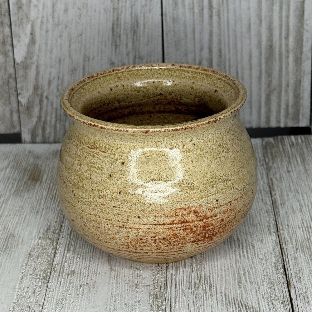 Vintage Hand Thrown Pottery Vase